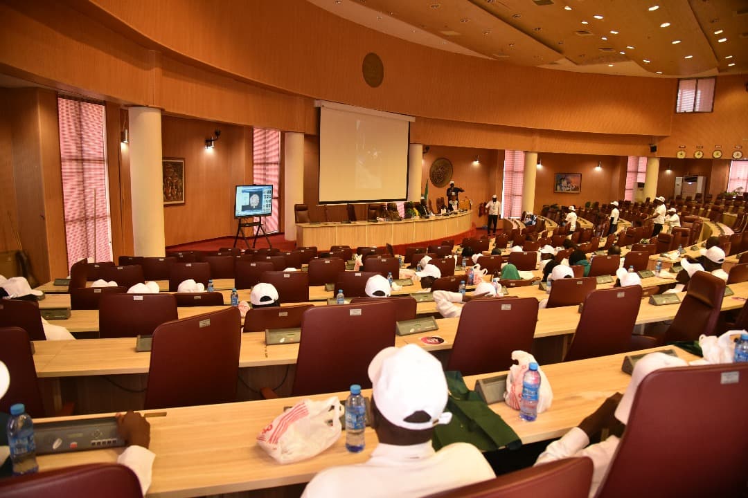 The Embassy of Health and Wellness at an institutional engagement in Abuja